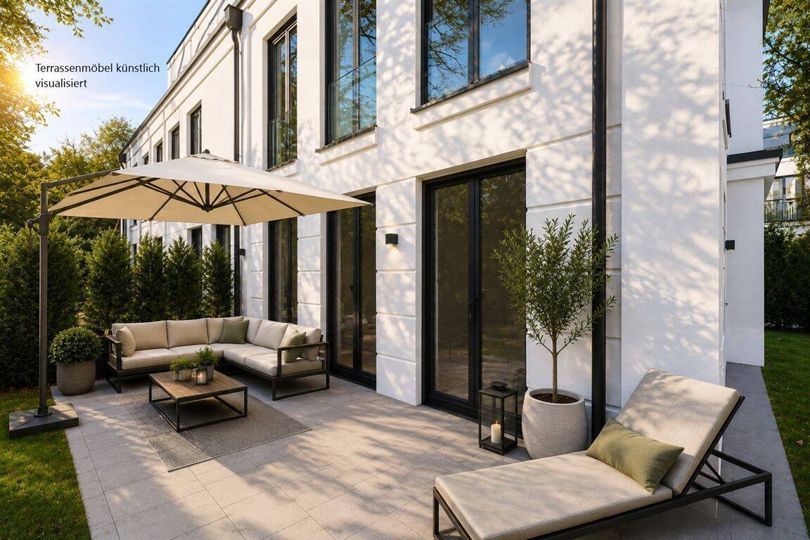 Garten, Sonne, Lebensqualität – 3-Zimmer-EG-Wohnung in Hamburg-Nienstedten, 22587 Hamburg (Altona)