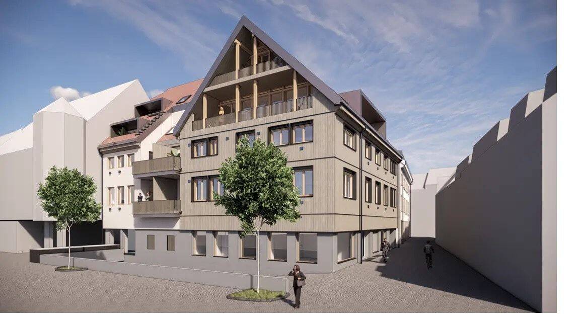 Sanierung/Umbau ehemaliges Volksbankgebäude in Waldkirch, „Am Marktplatz“, 79183 Waldkirch
