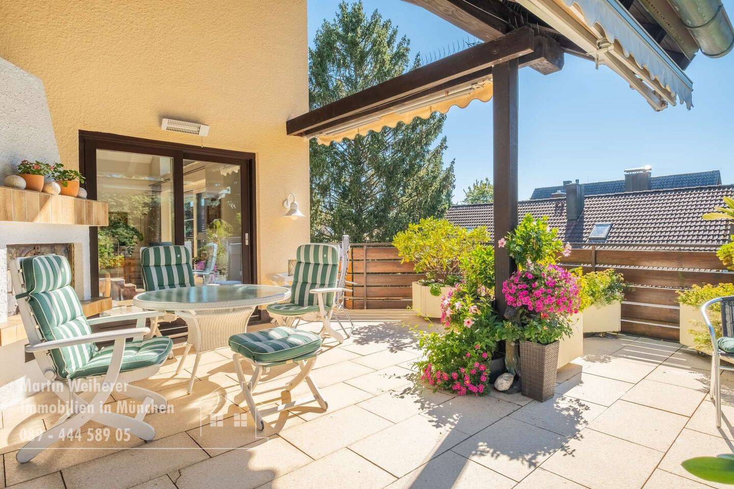 7-Zimmer-Maisonette: lichtdurchflutet mit umlaufender Terrasse und Grünblick, 81247 München (Allach-Untermenzing Pasing-Obermenzing)