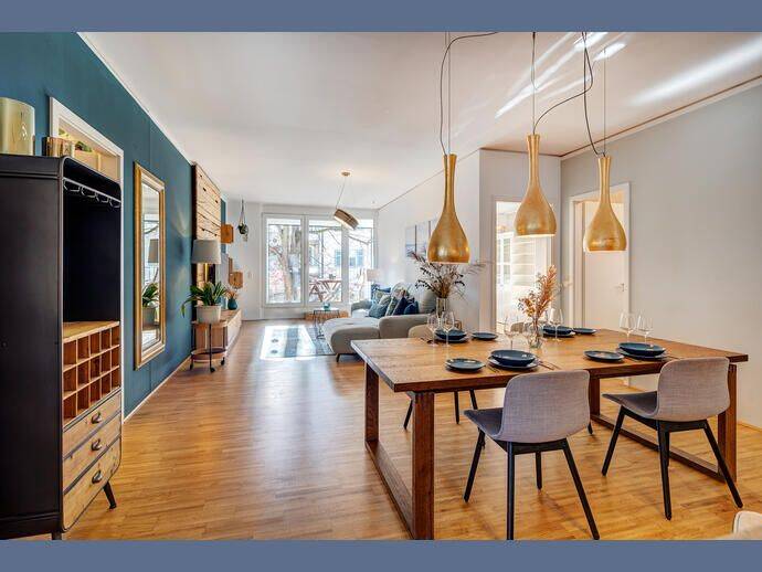 Möbliert: Sehr schöne möblierte Wohnung in Schwabing-West, 80804 München (Schwabing-Freimann Schwabing-West)