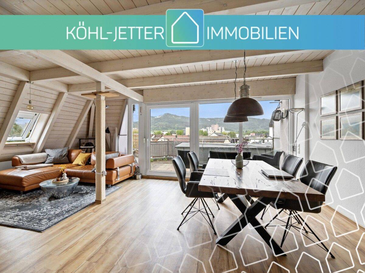Helle, gepflegte 3,5 Zi.- Whg. mit Dachterrasse in zentraler Lage von Balingen-Frommern!, 72336 Balingen