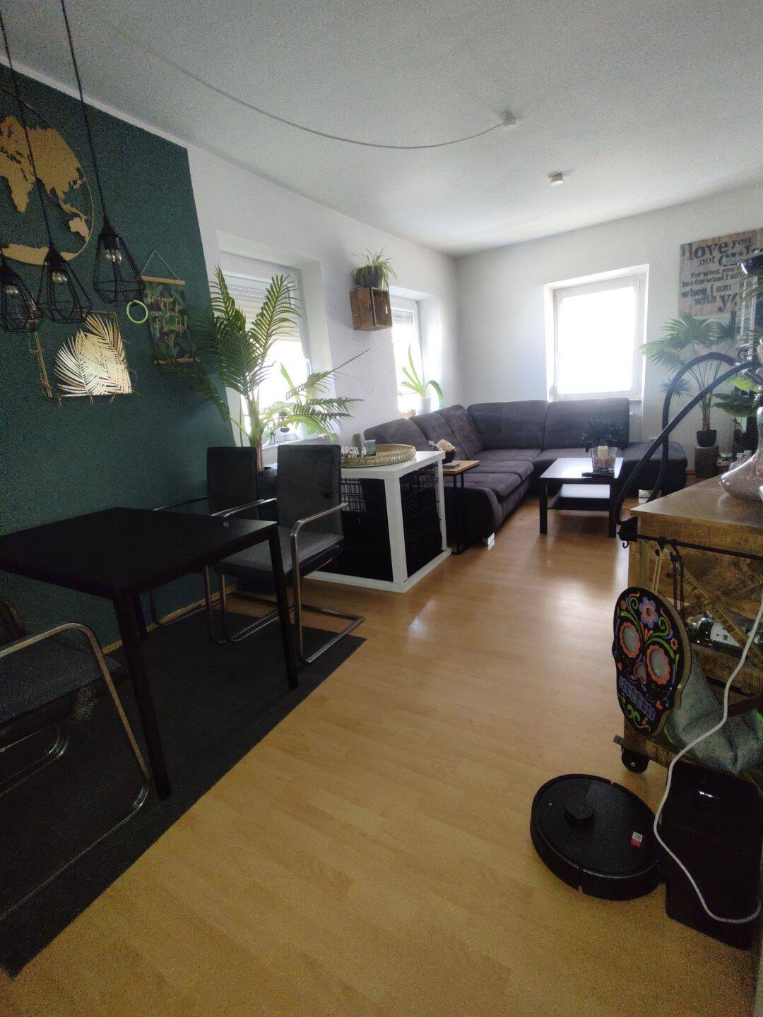 3 Zimmer-Wohnung, 75 m², 1. OG, Dusche, Fußbodenheizung, Loggia/Balkon, teilmöbl., SW Innenstadt, Nähe Theater und Josef Krankenhaus, 97421 Schweinfurt
