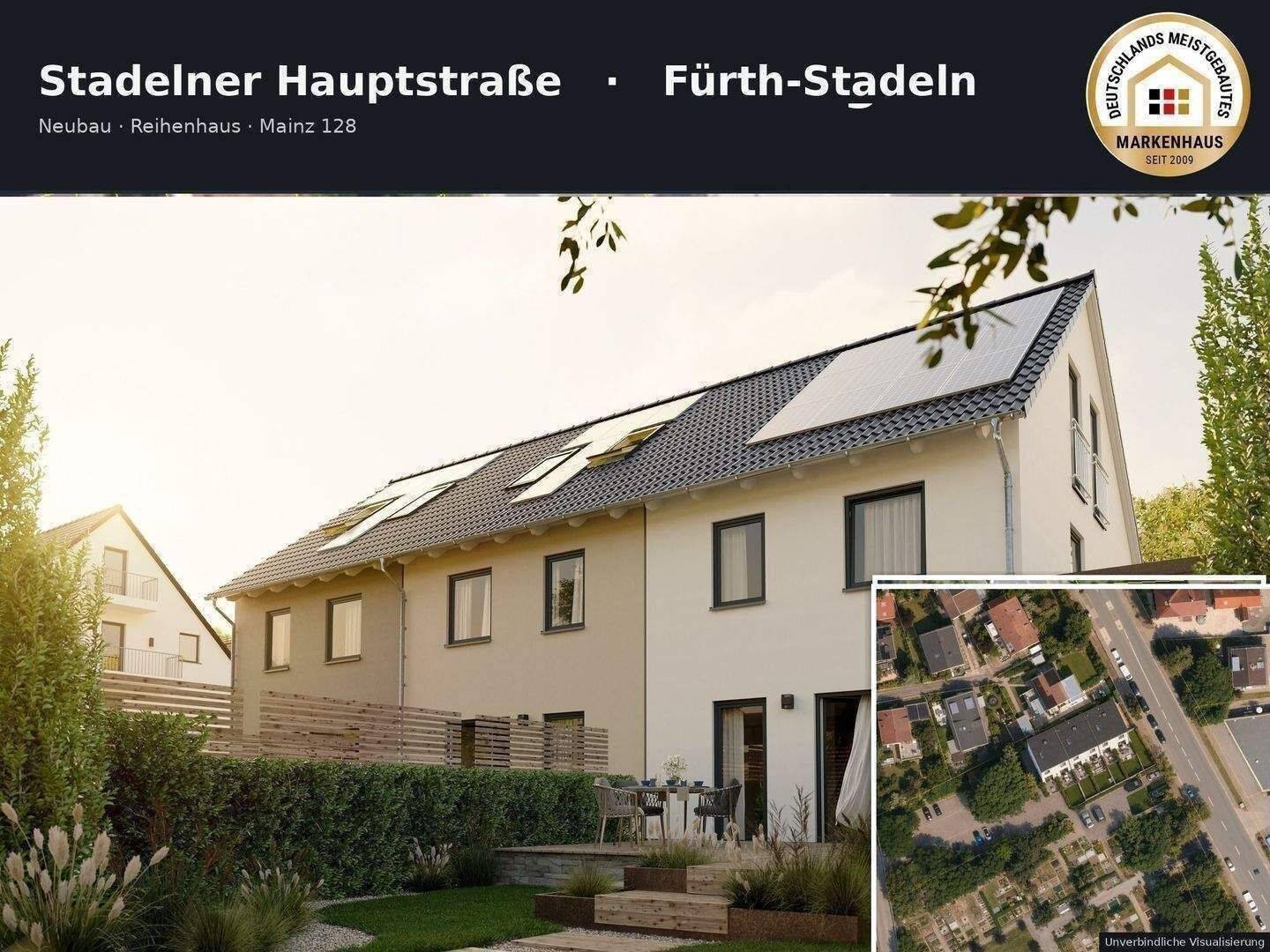 Fürth: Neubau REH| Komplettpreis inkl. Grundstück & Baunebenkosten, 90765 Fürth
