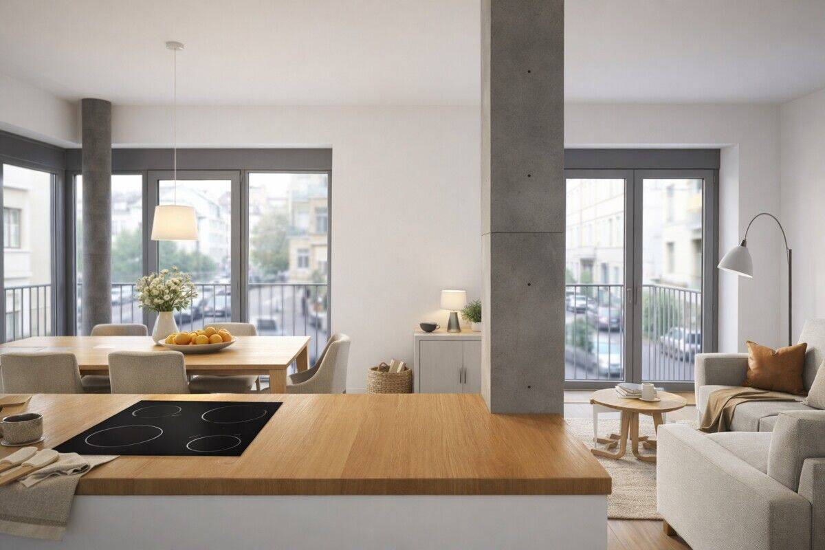 SCHÖNEBERG / KREUZBERG: BESTE LAGE: ERSTBEZUG im LUXUS Neubau: 5-Zimmer-Whg + 3 Bäder + 4 Balkone, 10963 Berlin (Friedrichshain-Kreuzberg Kreuzberg Tiergarten)