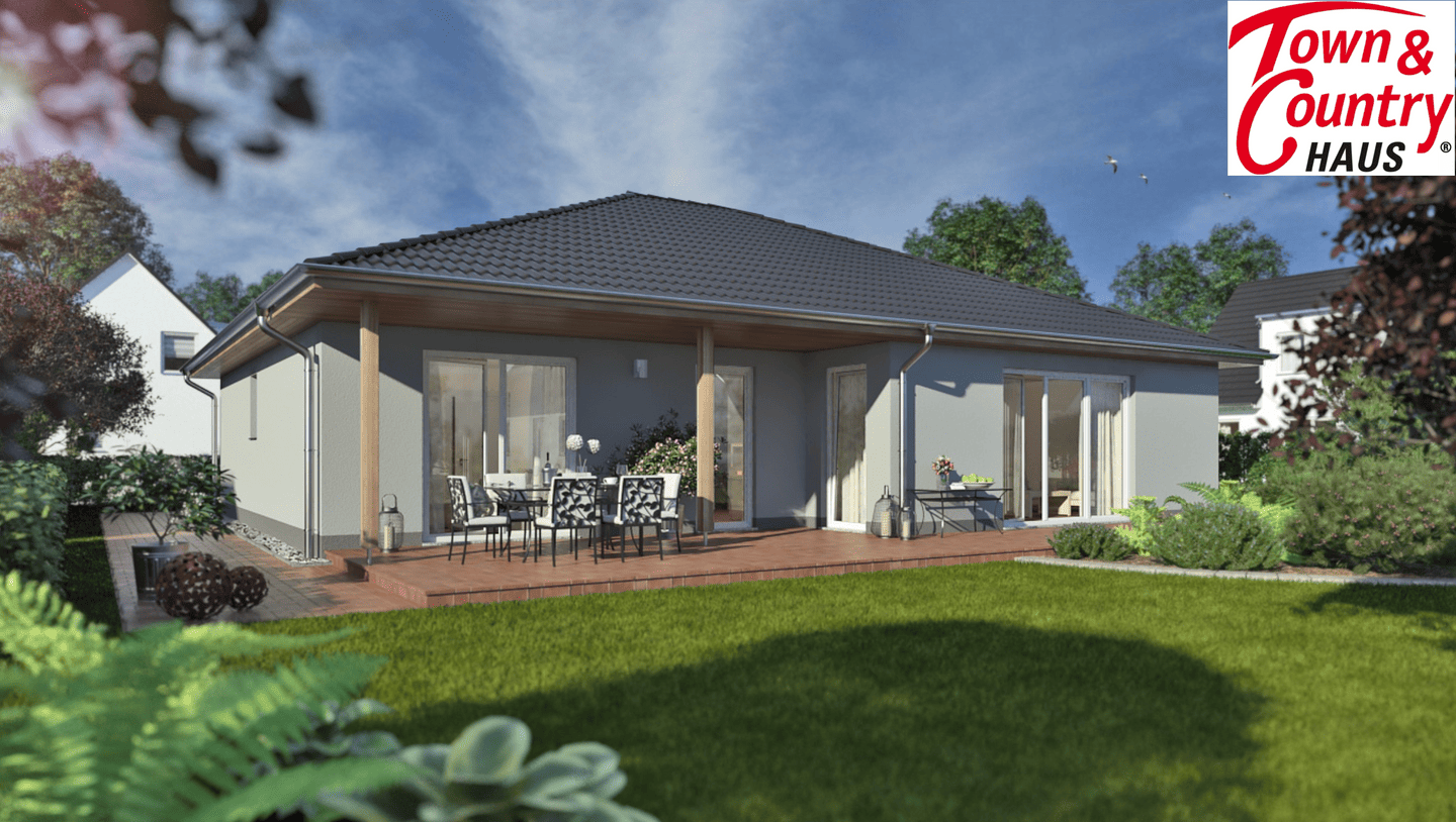 500 m² Grundstück DIREKT in AUERBACH/Obpf. (separat), Town & Country Bungalow 128 – Wohnen auf einer Ebene | ca. 145,71 m², 91275 Auerbach i.d. OPf.