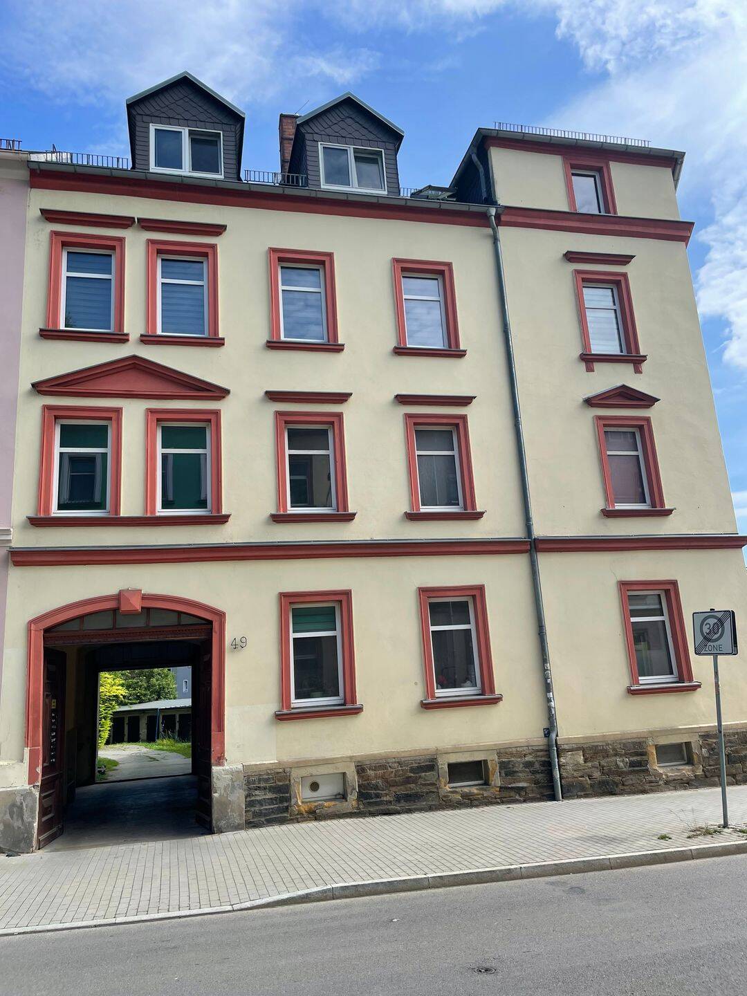 Gepflegte 2-Raumwohnung mit großem Wohnbereich in der Freiberger Bahnhofsvorstadt, 9599 Freiberg