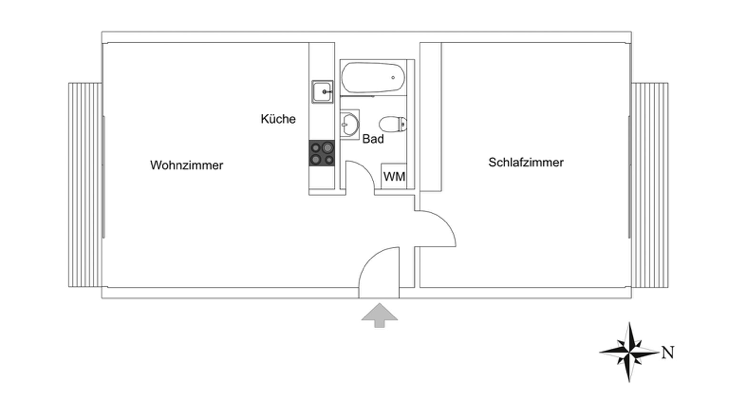 MITTE LINIENSTRASSE MÖBLIERTE WOHNUNG AUF ZEIT | FURNISHED TEMPORARY APARTMENT | ALL INCLUSIVE | NO COMMISSION, 10119 Berlin (Mitte Prenzlauer Berg)