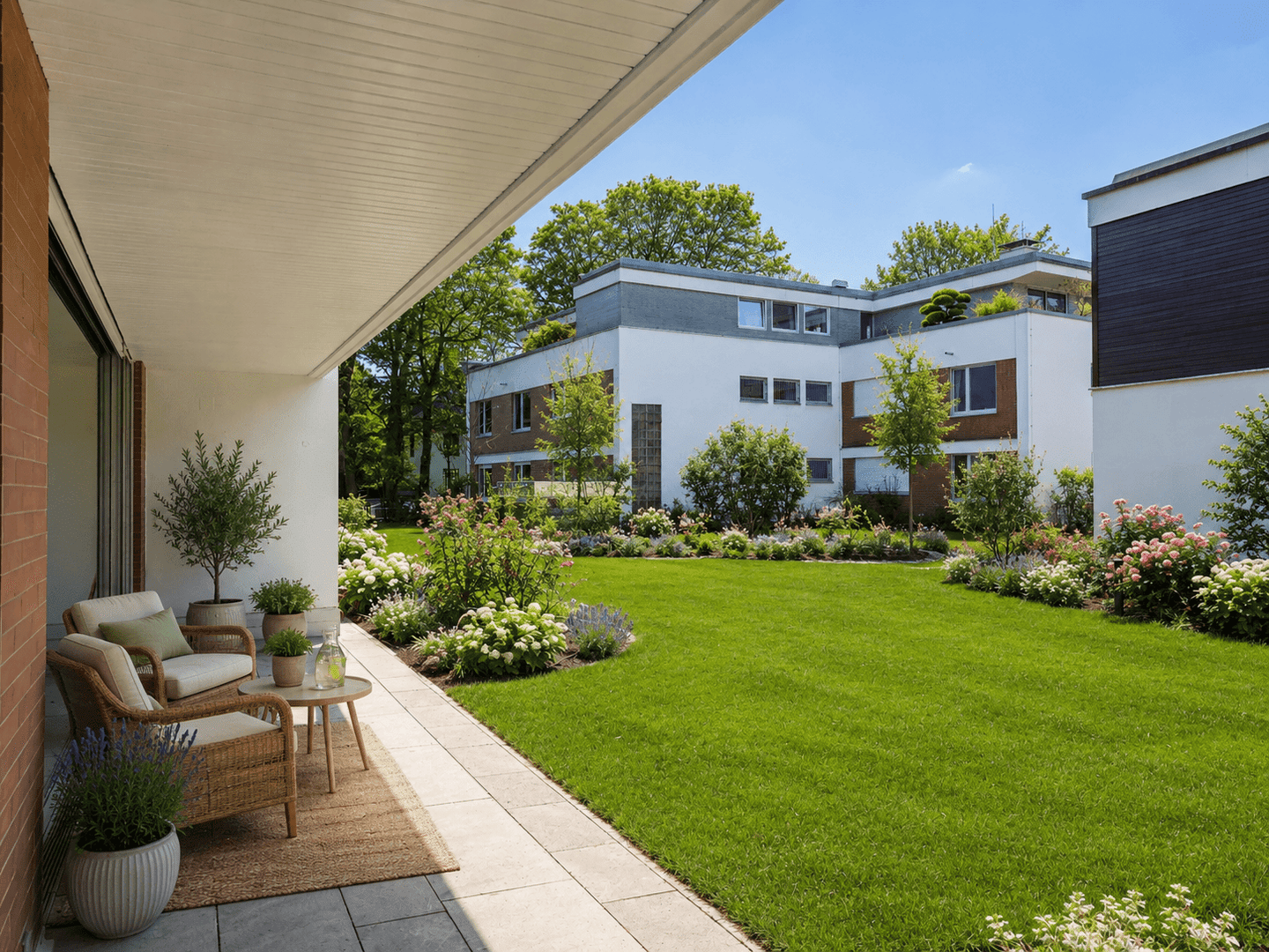 Lichterfüllte Garten-Wohnung. Direkt am Herzogpark., 81679 München (Bogenhausen)