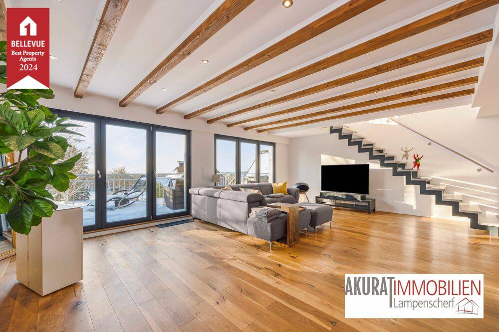 ***Luxuriöse Wohnung mit traumhaftem Ausblick im Niedrig-Energiehaus***Haus in Haus***, 42655 Solingen (Höhscheid Merscheid Solingen-Mitte Wald)
