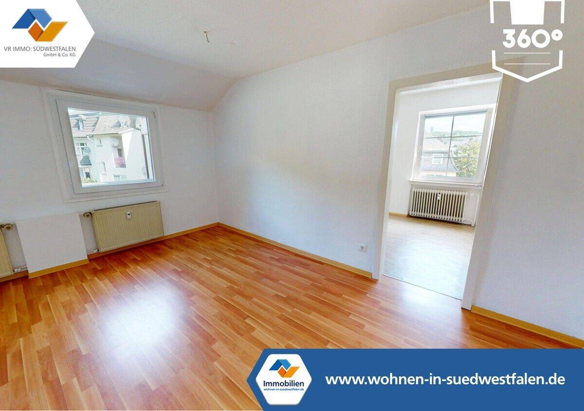 VR IMMO: Helle 3-Zimmer-Wohnung mit eigenem Eingang im Zentrum von Meinerzhagen., 58540 Meinerzhagen