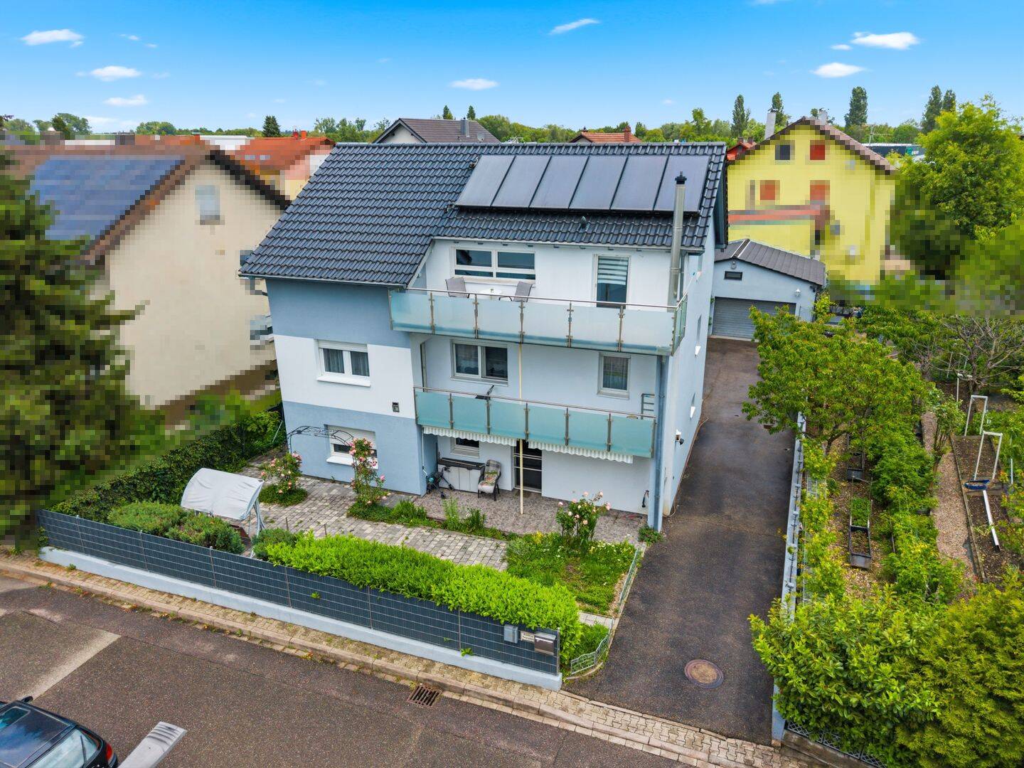 Wohnanlage mit 3 Wohneinheiten im Grünen – solide Mietrendite inklusiv !!, 76547 Sinzheim