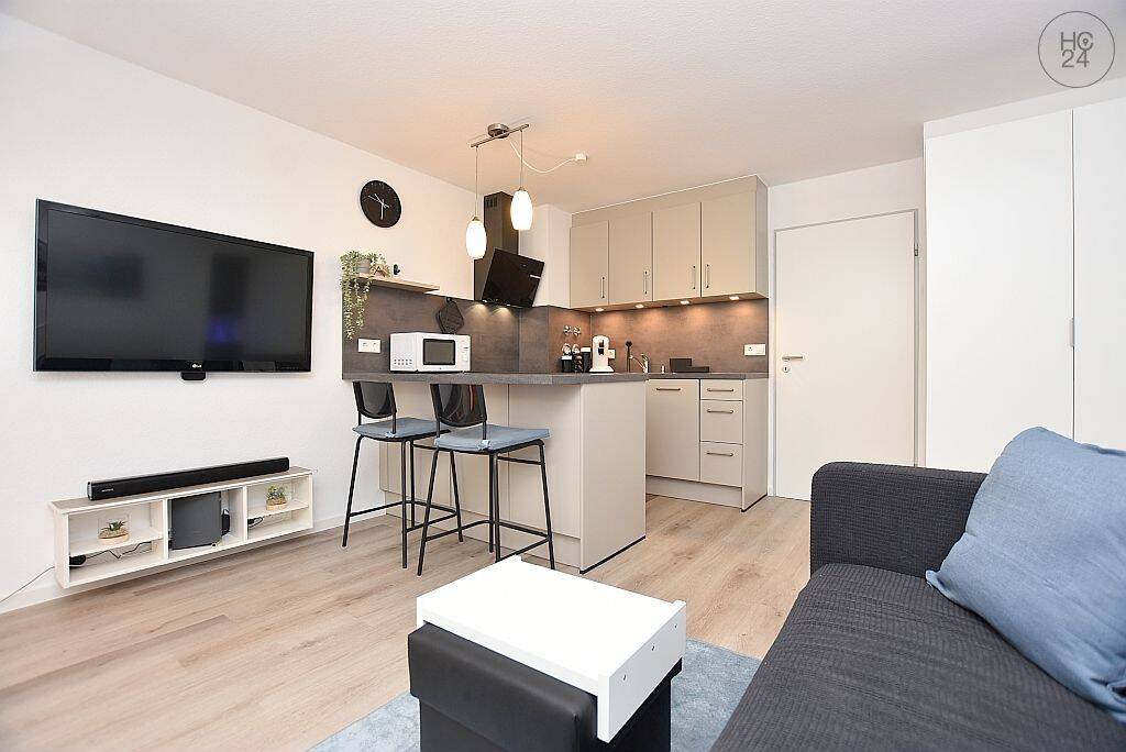 Modern möblierte Wohnung mit Terrasse und Tiefgarage in Rutesheim, 71277 Rutesheim