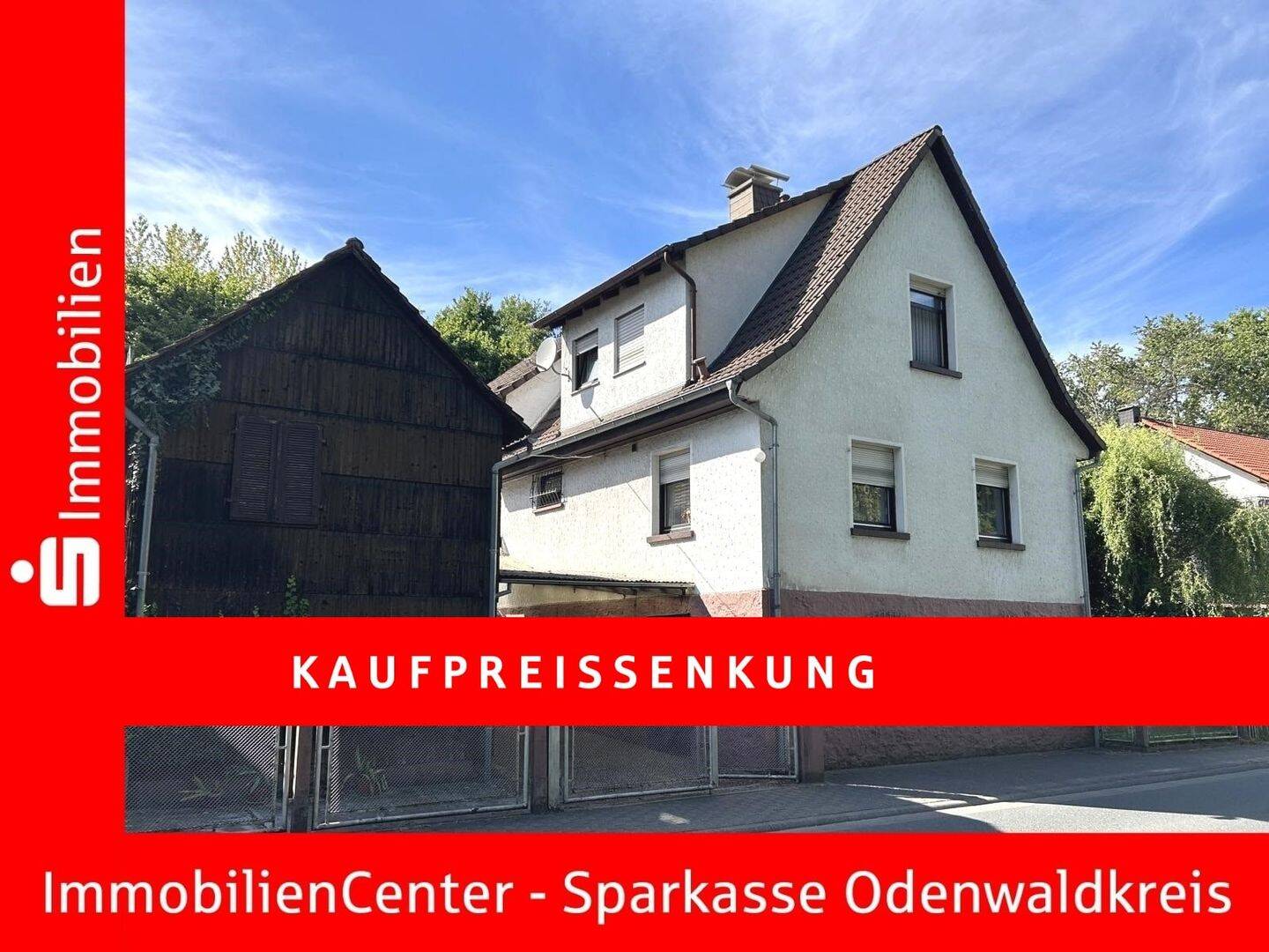 Für Gartenfreunde – vielfältiges Einfamilienhaus mit schönem Garten und kleinem Nebengebäude, 64711 Erbach