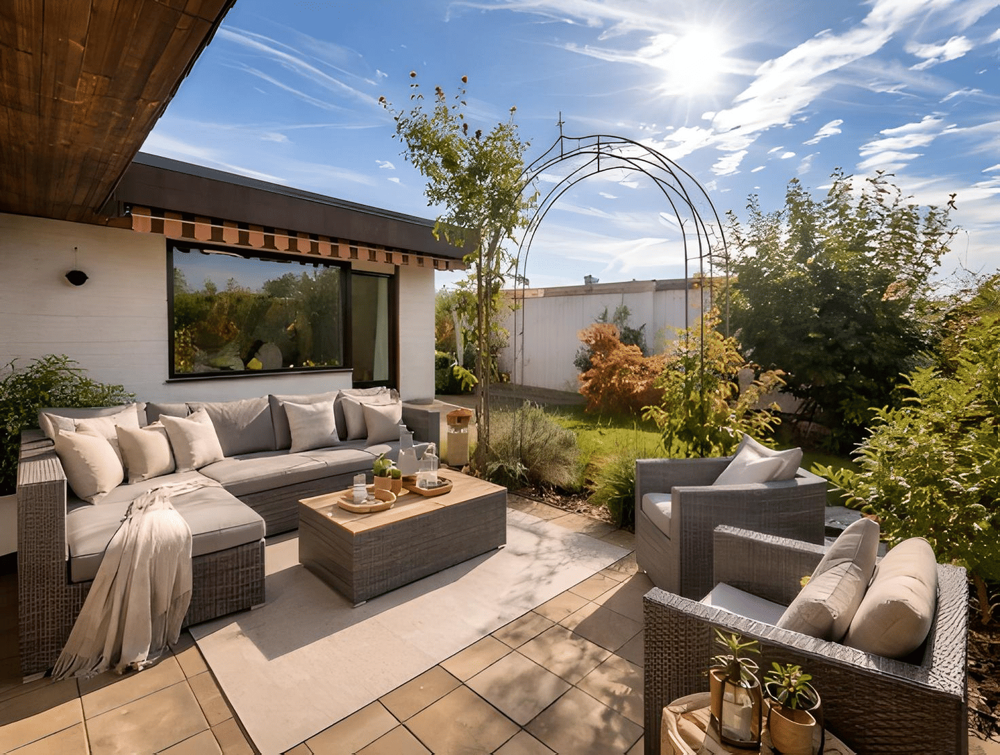 Wohnen wie im Bungalow: Einzigartige 4-Zimmer-Gartenoase in Waiblingens Bestlage!, 71334 Waiblingen