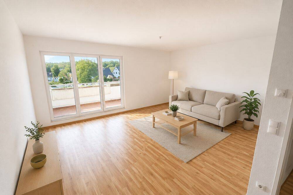 Lichtdurchflutete 2-Zimmer-Wohnung mit sonnigem Balkon, 18442 Steinhagen