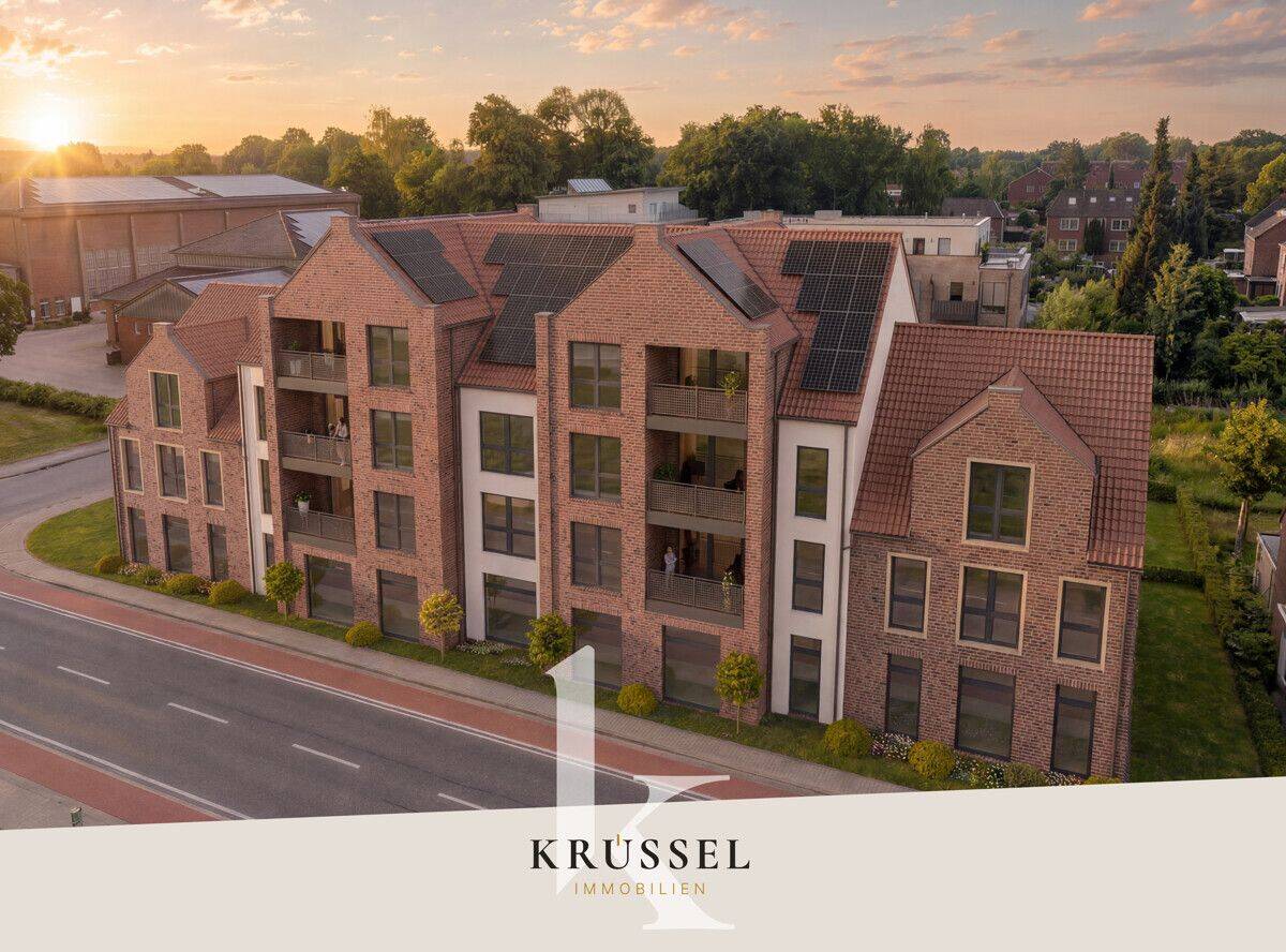 NEU: Moderne 2-Zimmer-Wohnung mit 74 m², Loggia & hochwertiger Ausstattung im Klinker-Neubau, 49809 Lingen (Ems)