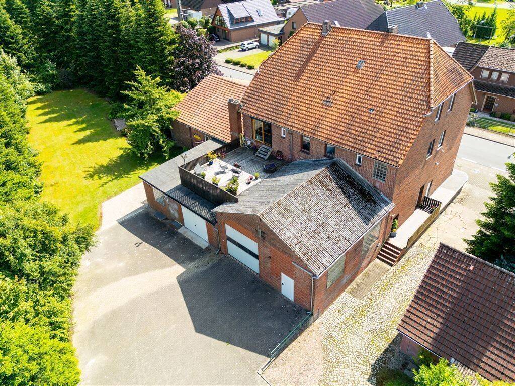 Interessante Immobilie mit großer Werkstatt und renovierter Wohnung — zusätzliche Bebauung auf dem Grundstück mit 3.200 m2 möglich!, 27257 Affinghausen