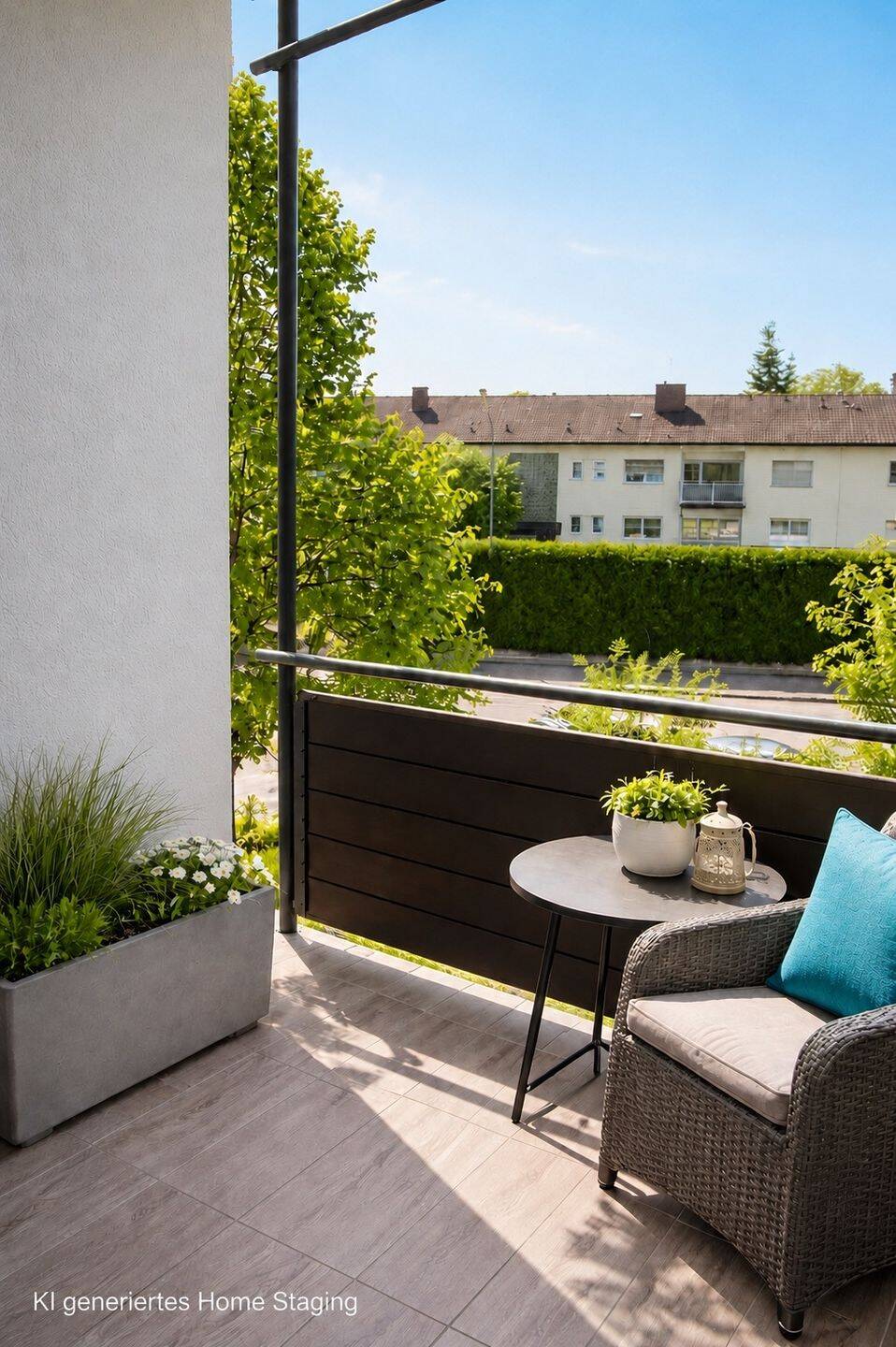 1-Zi.-ETW in Taufkirchen: bezugsfrei, Balkon, TG-Stellplatz – 8 Min. zur S-Bahn, 82024 Taufkirchen