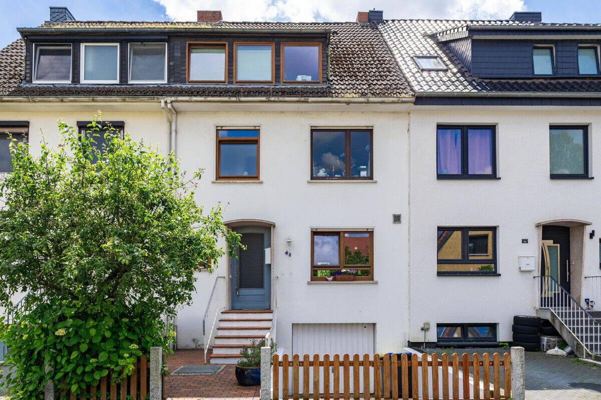 PURNHAGEN-IMMOBILIEN – Großes Reihenmittelhaus in ruhiger und gefragter Lage von Fähr-Lobbendorf!, 28755 Bremen (Aumund-Hammersbeck Blumenthal Fähr-Lobbendorf Vegesack)