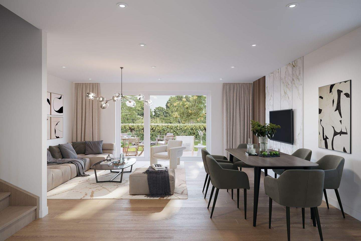 Am Sonnenhang (Haus C) – Moderne Stadthäuser in Aub, 97239 Aub