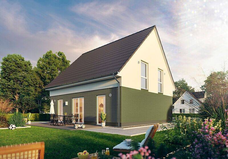 Effizienzhaus 40 mit PV, KFW förderfähig, Preis inkl. Grundstück, 55743 Gerach