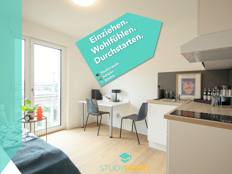 Zentral wohnen in Nürnberg – 1-Zimmer-Apartment mit Stil | WE 4.06, 90402 Nürnberg (Gleißbühl Lorenz Tafelhof Tullnau Wöhrd)