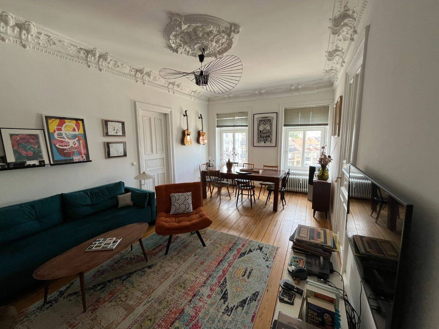 Möblierte 3-Zimmer-Wohnung zur Untervermietung/6-12 Monate, 20146 Hamburg (Eimsbüttel Harvestehude Rotherbaum)