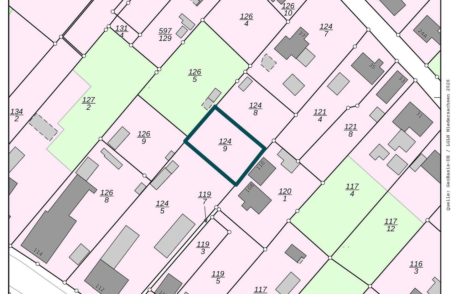 Bebaubares, teilerschlossenes Grundstück in Hemmoor-Warstade, 21745 Hemmoor