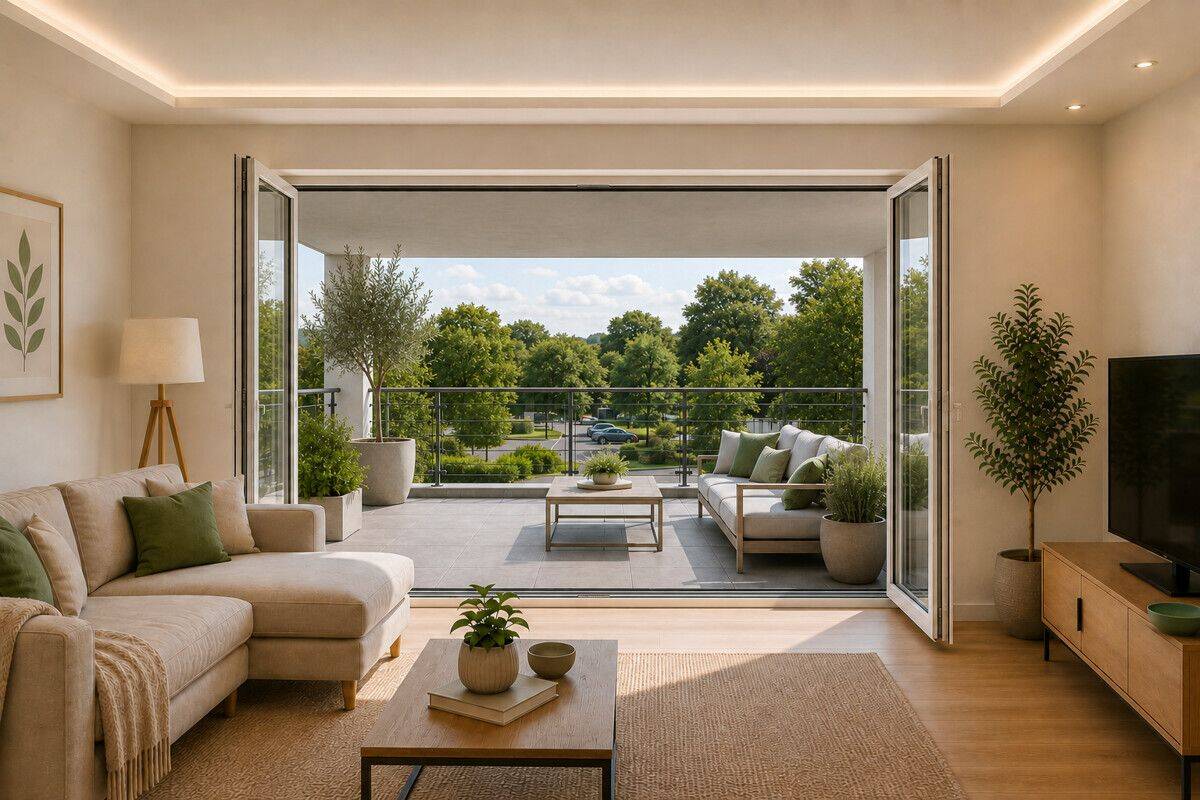 Stilvolle Neubau-Gartenwhg. in hochwertigem Wohnensemble mit nur sechs Einheiten nach KFW 55 Standart, 65203 Wiesbaden (Biebrich Mainz-Amöneburg Schierstein)