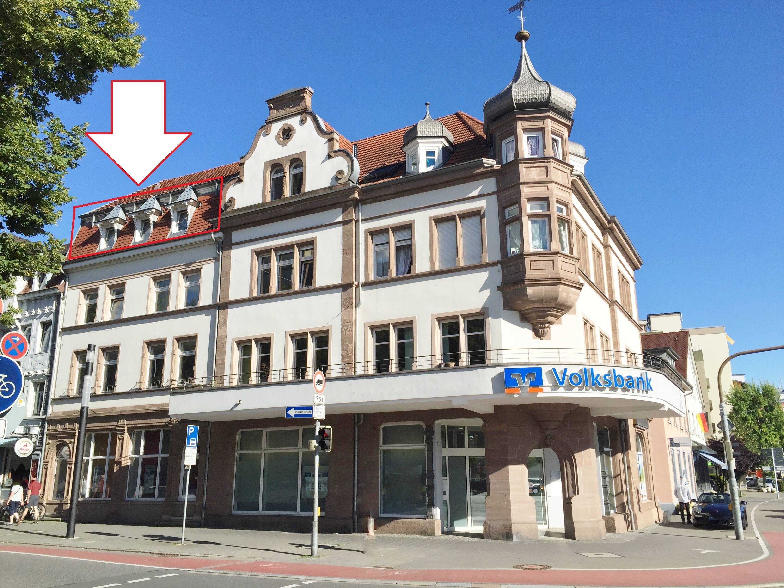 Renovierte, möblierte Wohnung in der Stadtmitte von Singen, 78224 Singen (Hohentwiel)