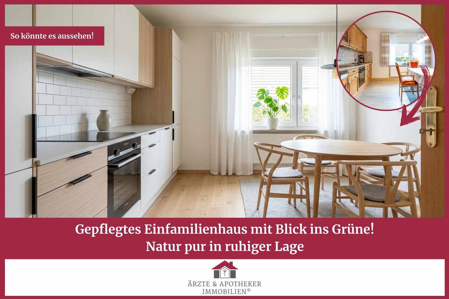 Gepflegtes Einfamilienhaus mit Blick ins Grüne – Natur pur in ruhiger Lage, 26810 Westoverledingen