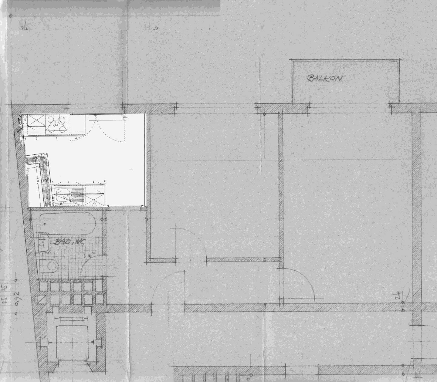 Altstadt, Stephanieviertel – 2-Zimmer mit EBK – Nichtraucher, 28195 Bremen (Altstadt Bahnhofsvorstadt)