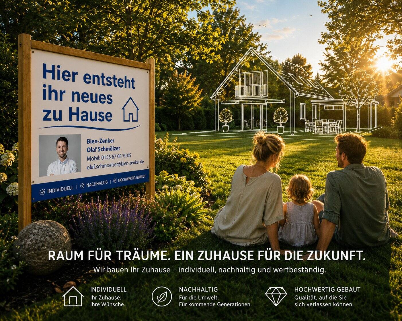 Wohnen, wo sich die ganze Familie wohlfühlt! Ihr Neubau-Idyll in einer privaten Sackgasse., 44892 Bochum (Langendreer)