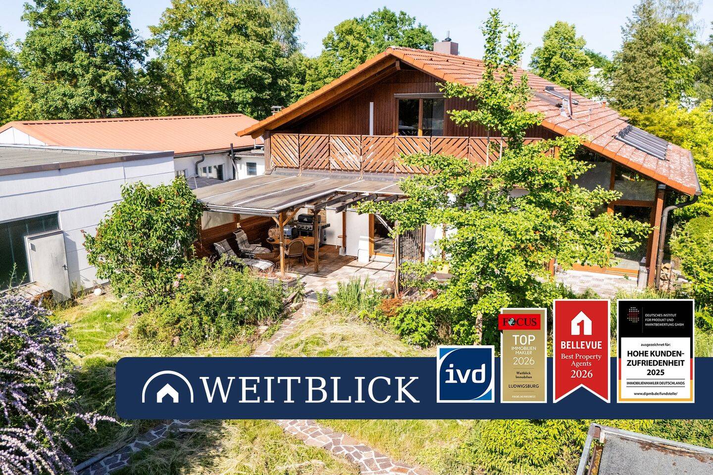 WEITBLICK: Wohnresidenz mit Gewerbe!, 74321 Bietigheim-Bissingen