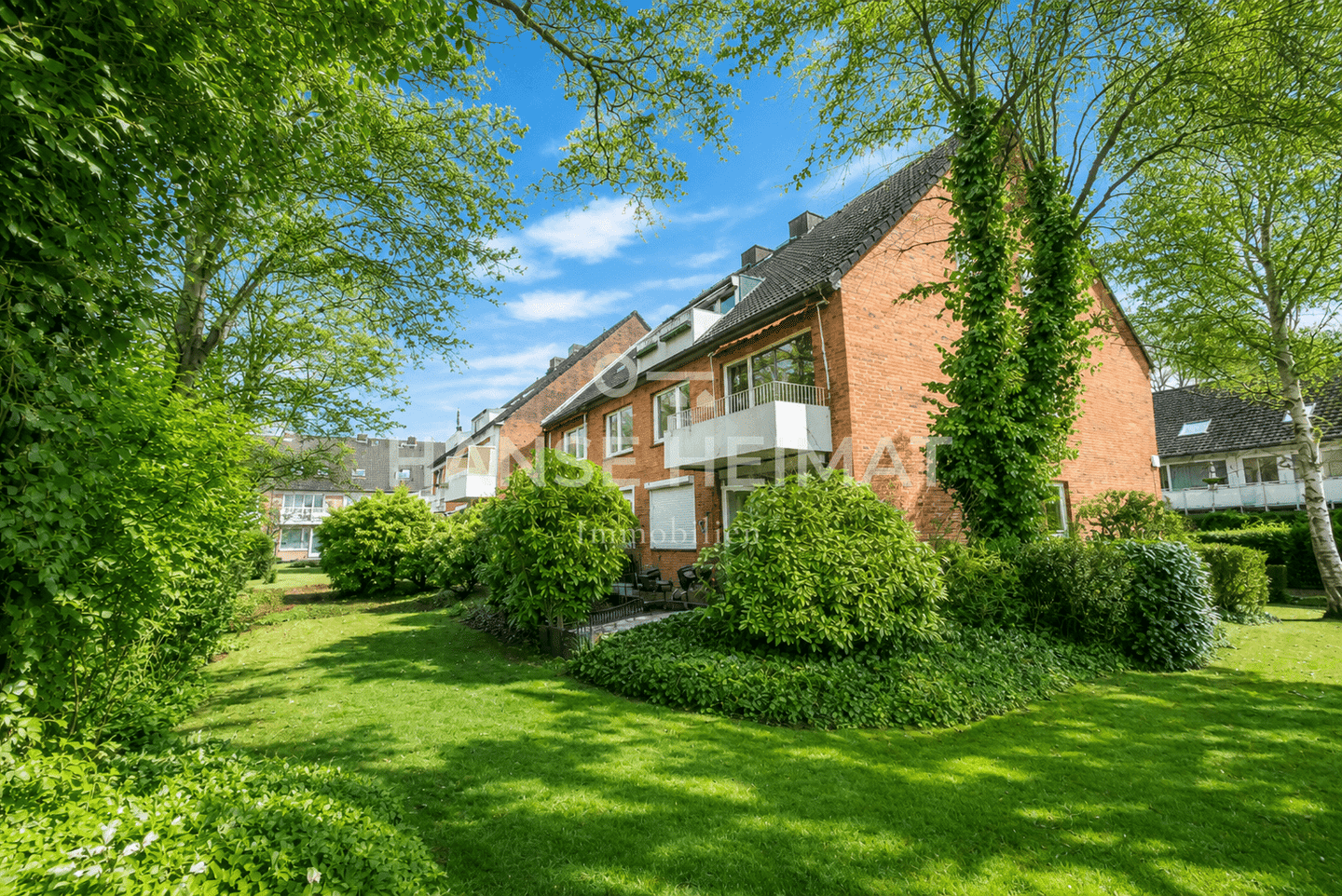 Bezugsfreie, renovierte 3-Zimmer-Wohnung mit Balkon, 22043 Hamburg (Wandsbek Jenfeld Marienthal Tonndorf)