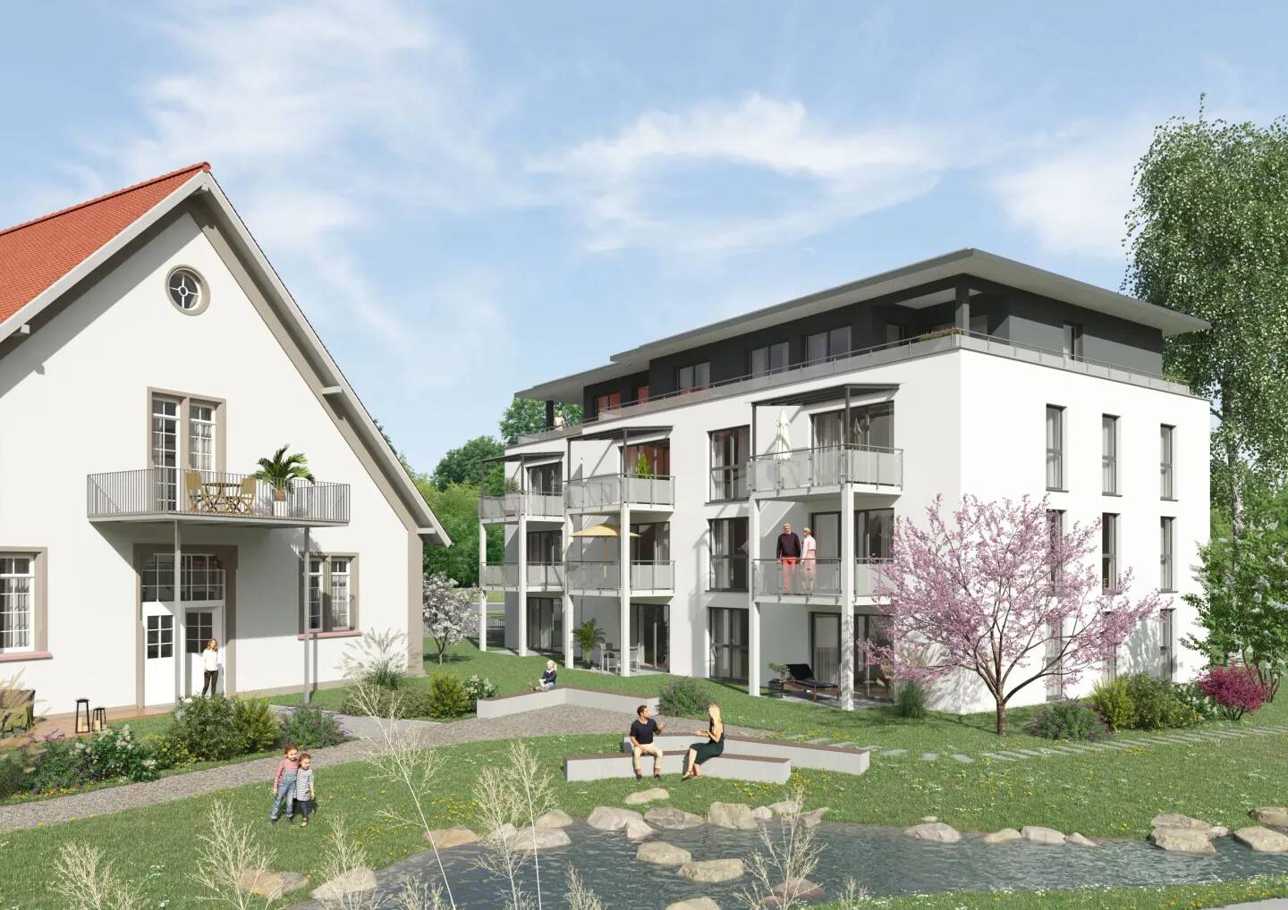Exklusives Penthouse Apartment in Ortsmitte, 78247 Hilzingen