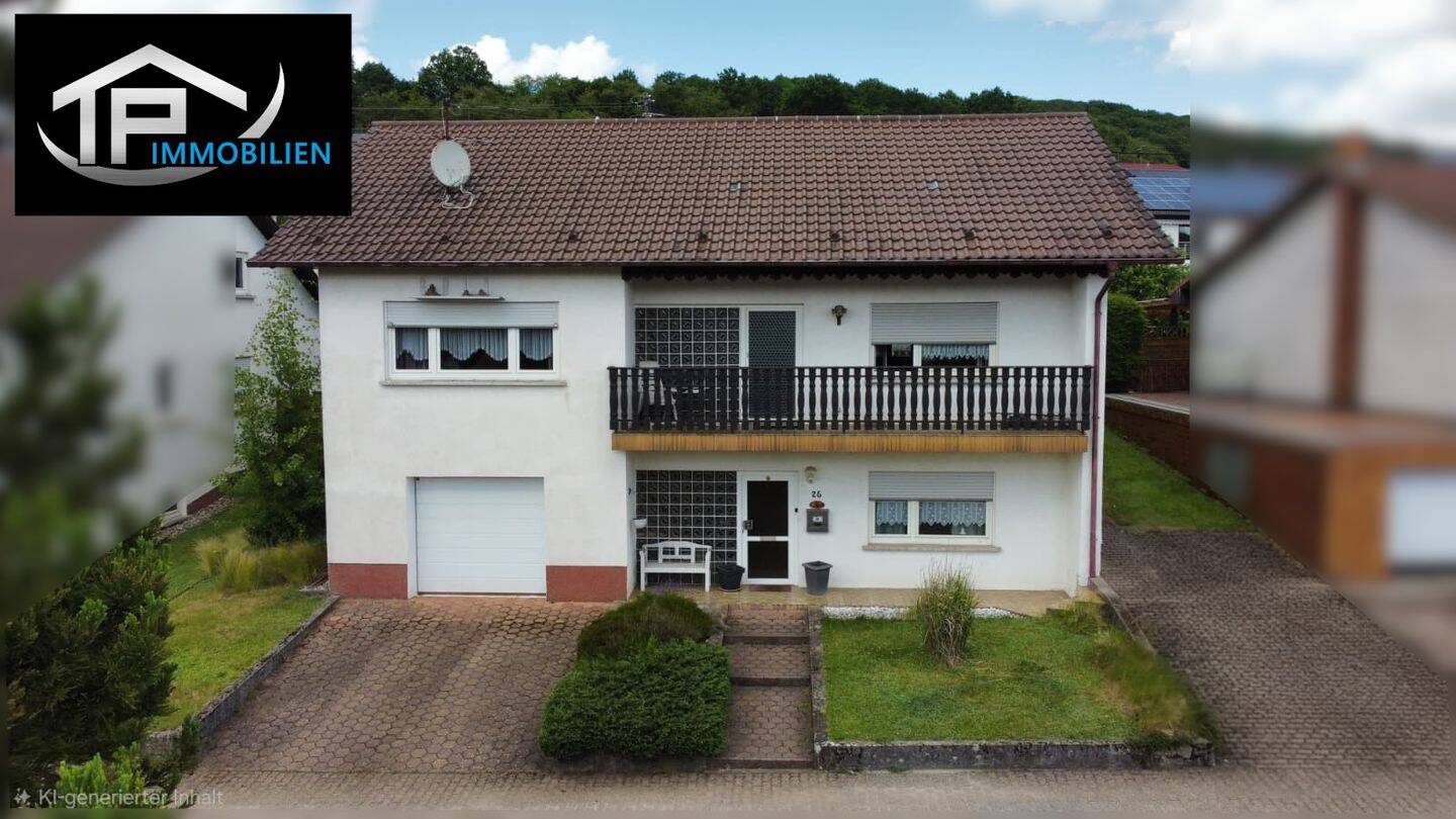 Freistehendes Familienhaus in ruhiger Höhenlage – 200 m² Wohnfläche, Garten & Terrasse, 66839 Schmelz