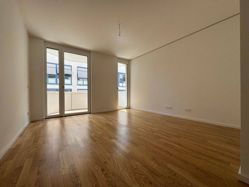 Hier macht wohnen Spaß: günstige 2-Zimmer Wohnung mit Balkon im Erstbezug, 4315 Leipzig (Neustadt-Neuschönefeld Sellerhausen-Stünz Volkmarsdorf)