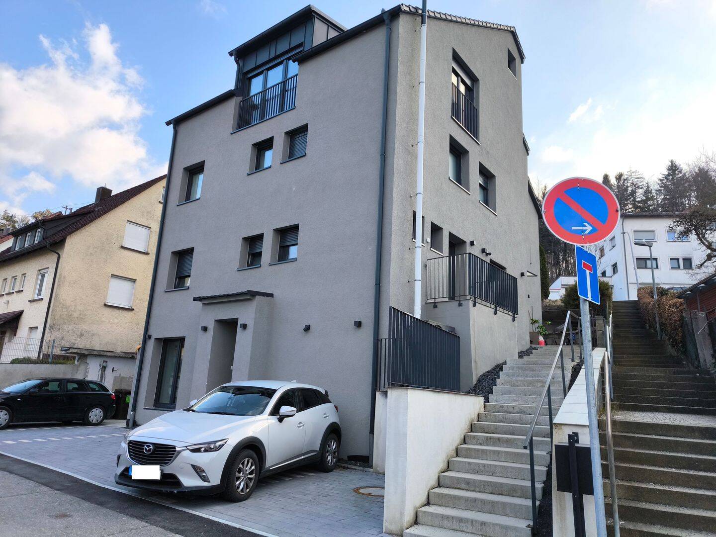 Neubau! WG! Möblierte 1,5 Zimmer mit eigenem Bad,Balkon PAUSCHAL, 89134 Blaustein