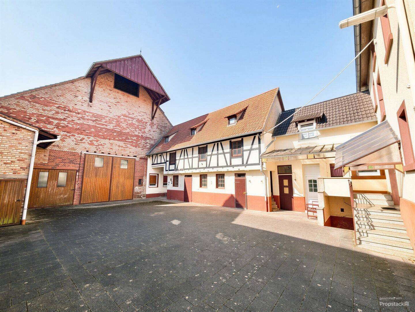 Gepflegte Hofreite mit Nebengebäude und Stallungen in Nidderau, 61130 Nidderau