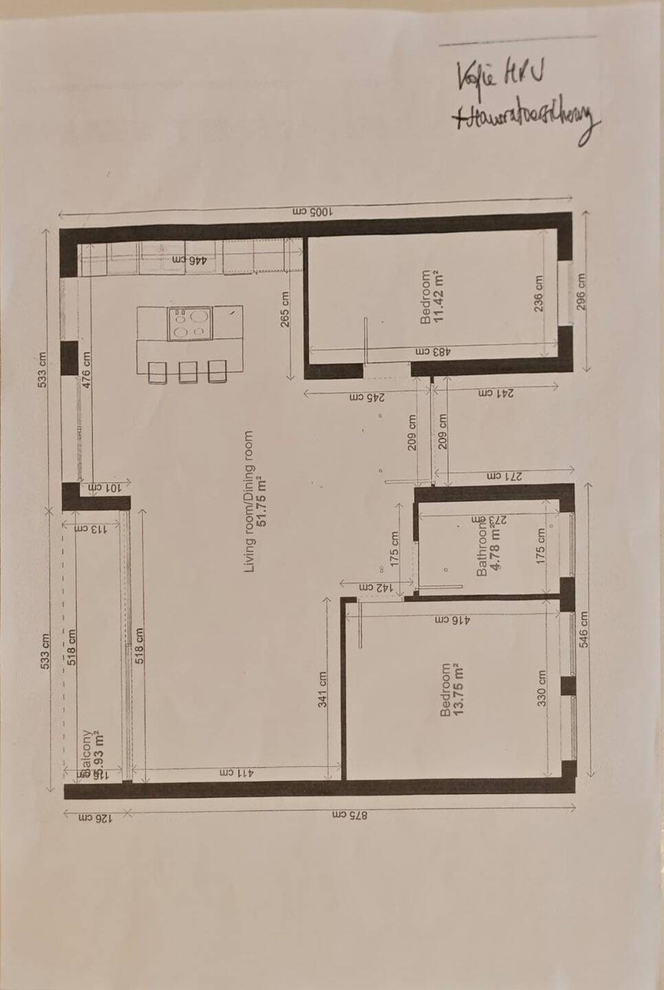 Helle 3 Zimmer Wohnung, 77694 Kehl