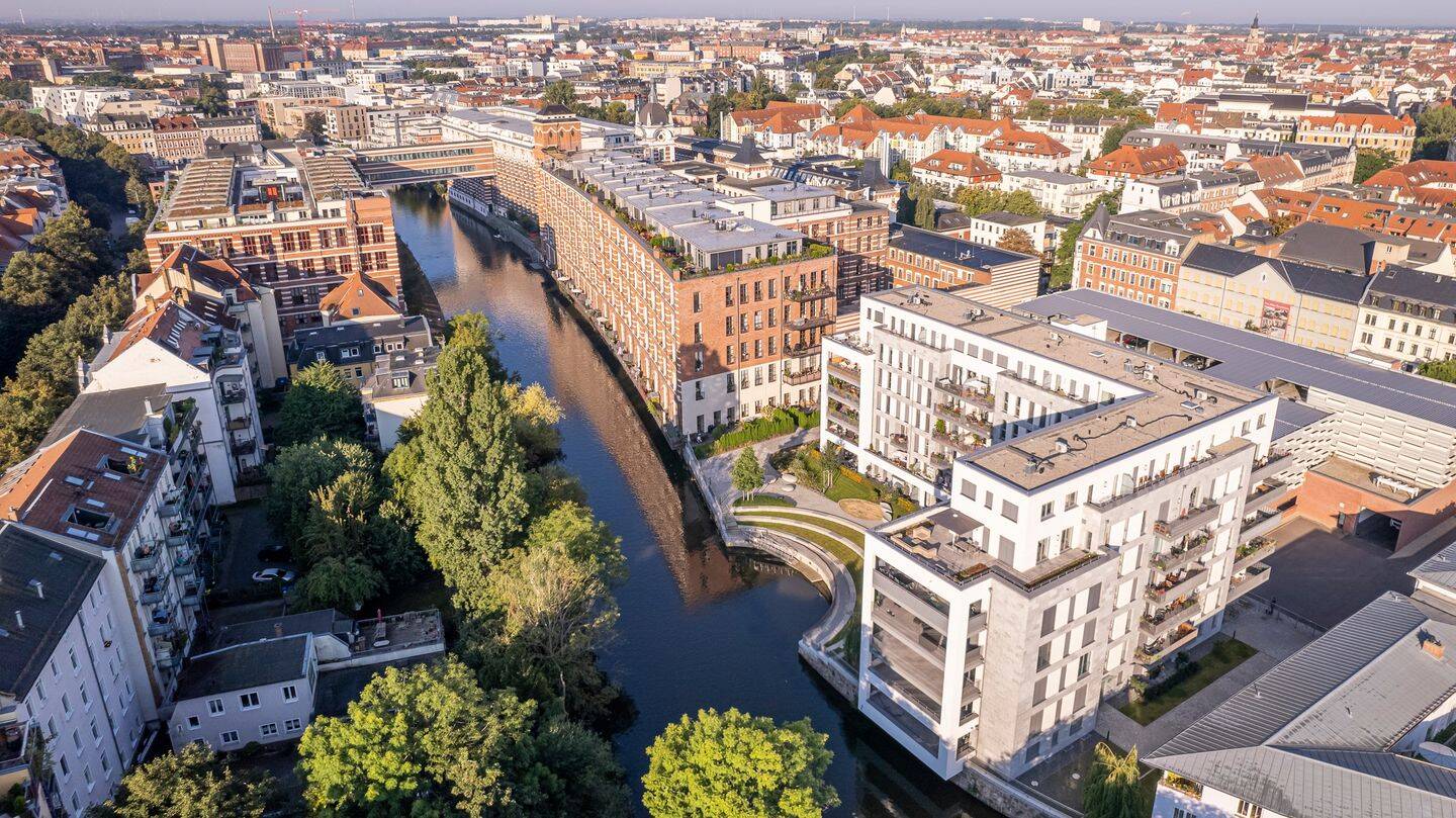 Bezugsfrei: Penthouse mit Loggia und Dachterrasse, einzigartiger Blick über den Clara-Zetkin-Park, 4229 Leipzig (Kleinzschocher Plagwitz Schleußig)