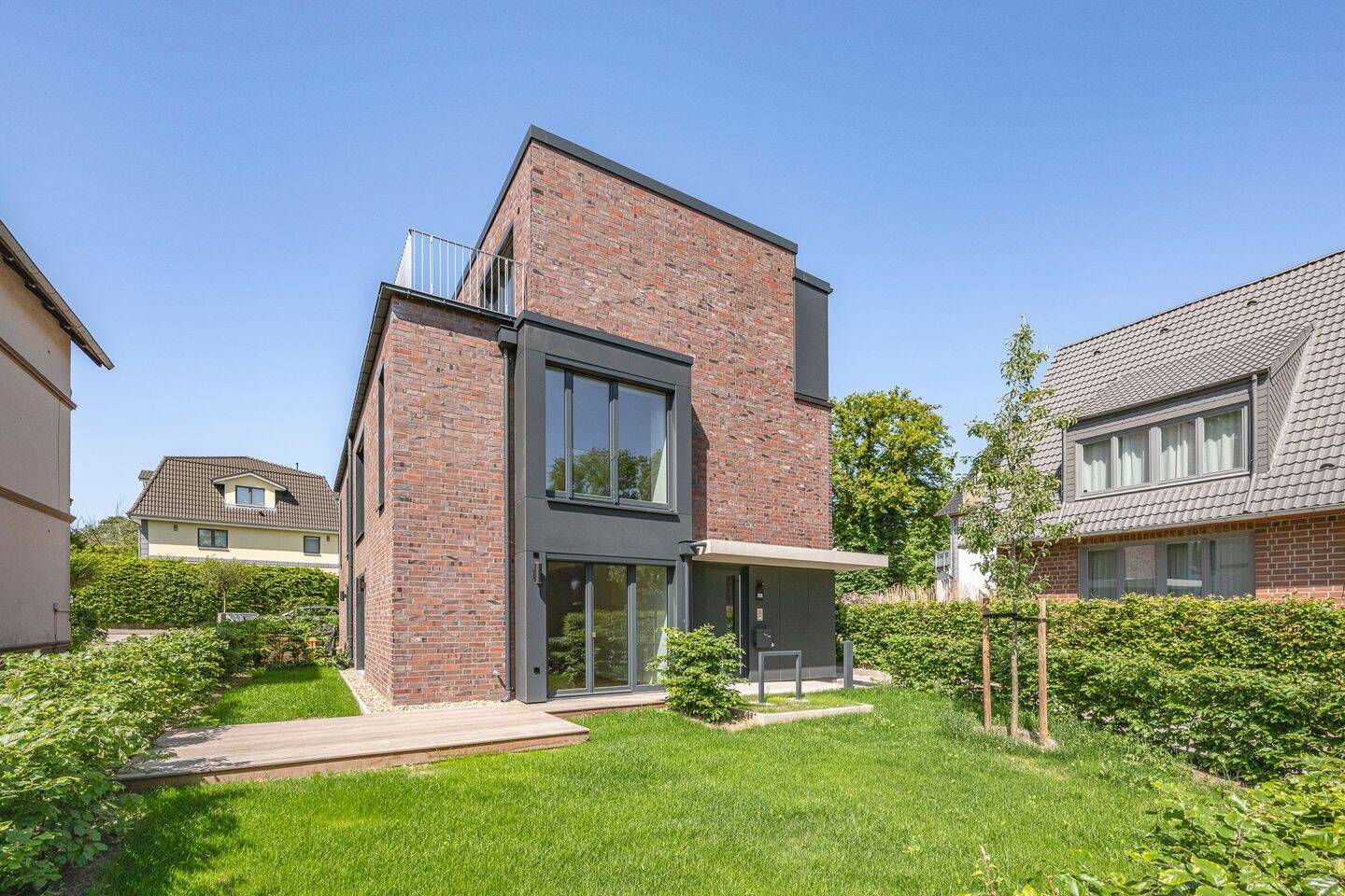 Neubau-Doppelhaushälfte in den Elbvororten, 22607 Hamburg (Altona Bahrenfeld Groß Flottbek Nienstedten Othmarschen)