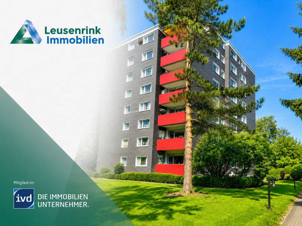 Wohnen mit Weitblick: 6. Etage, ruhige Sackgassenlage und freiwerdend ab August 2026, 44625 Herne (Herne-Mitte Herne-Süd Holsterhausen Sodingen)