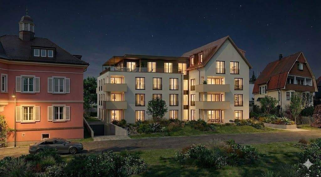 EXQUISITES LEBEN & ARBEITEN & BARRIEREFREI = 4,5 ZIMMER-GARTENWOHNUNG im „SCHILLER-QUARTIER“, 88239 Wangen im Allgäu