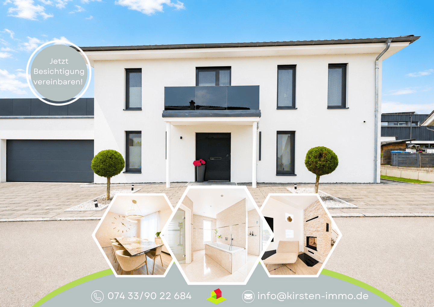 Hochwertiges Einfamilienhaus mit sep. Einliegerwohnung, Energieklasse A, Bj. 2017, Doppelgarage, 78661 Dietingen