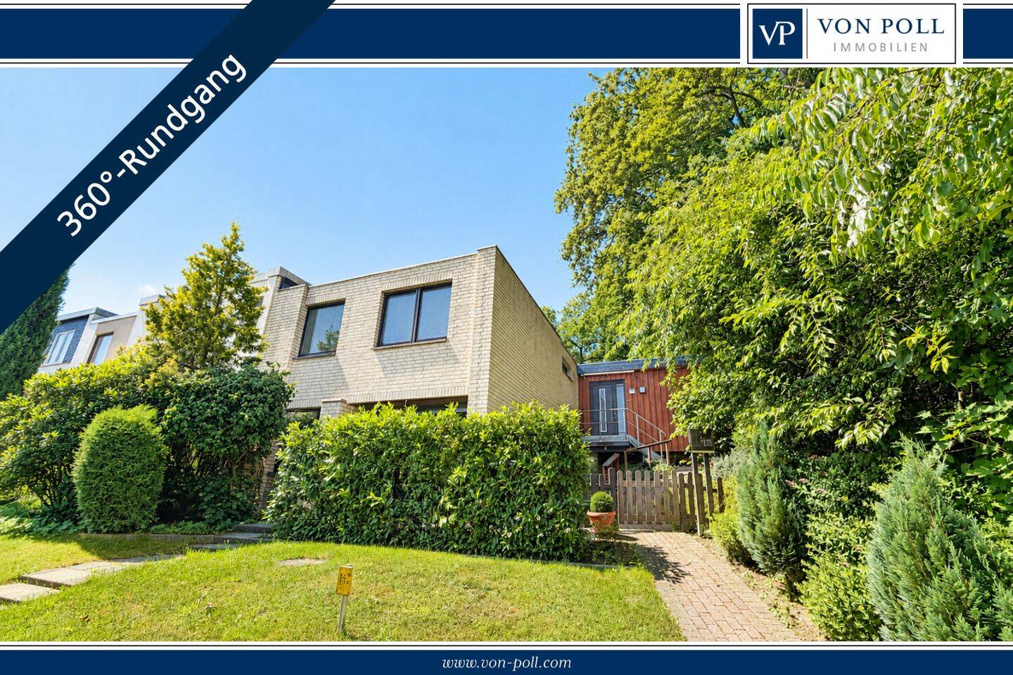 Modernes Reihenendhaus in zweiter Reihe mit Kamin und Privatwald, 21149 Hamburg (Harburg Hausbruch Neugraben-Fischbek)