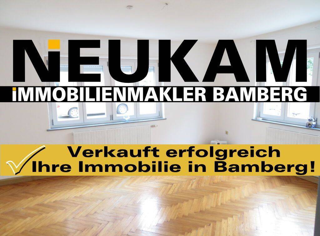 BAMBERG-NÄHE ZENTRUM: MODERNISIERTE 3-ZIMMER-WOHNUNG(=SOFORT FREI) MIT BALKON FÜR 235.000,-EURO, 96050 Bamberg (Bamberg)
