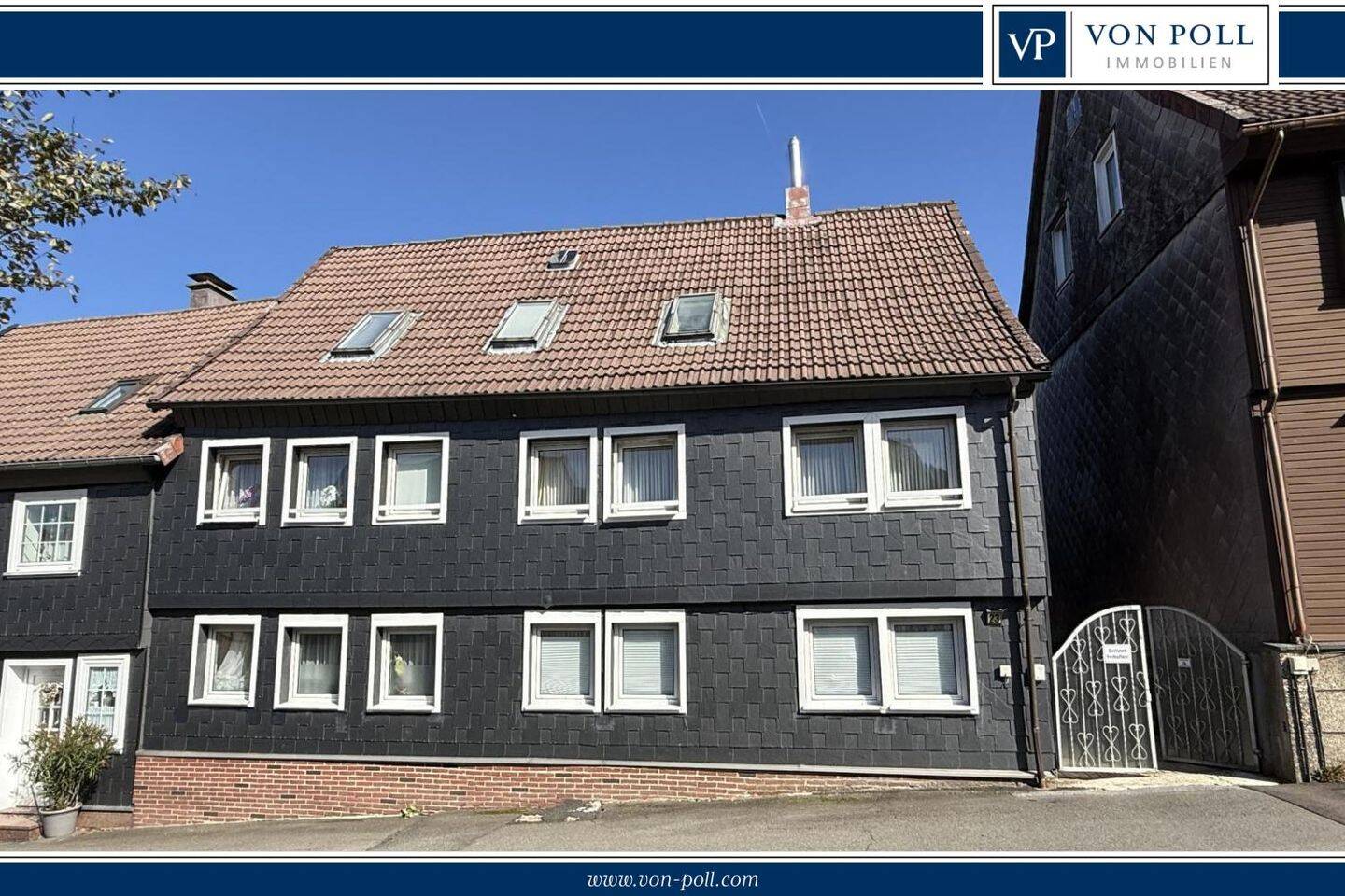 Zentrumsnahes Zweifamilienhaus mit ca. 235 m² Wohnfläche und 444 m² Grundstück, 38678 Clausthal-Zellerfeld