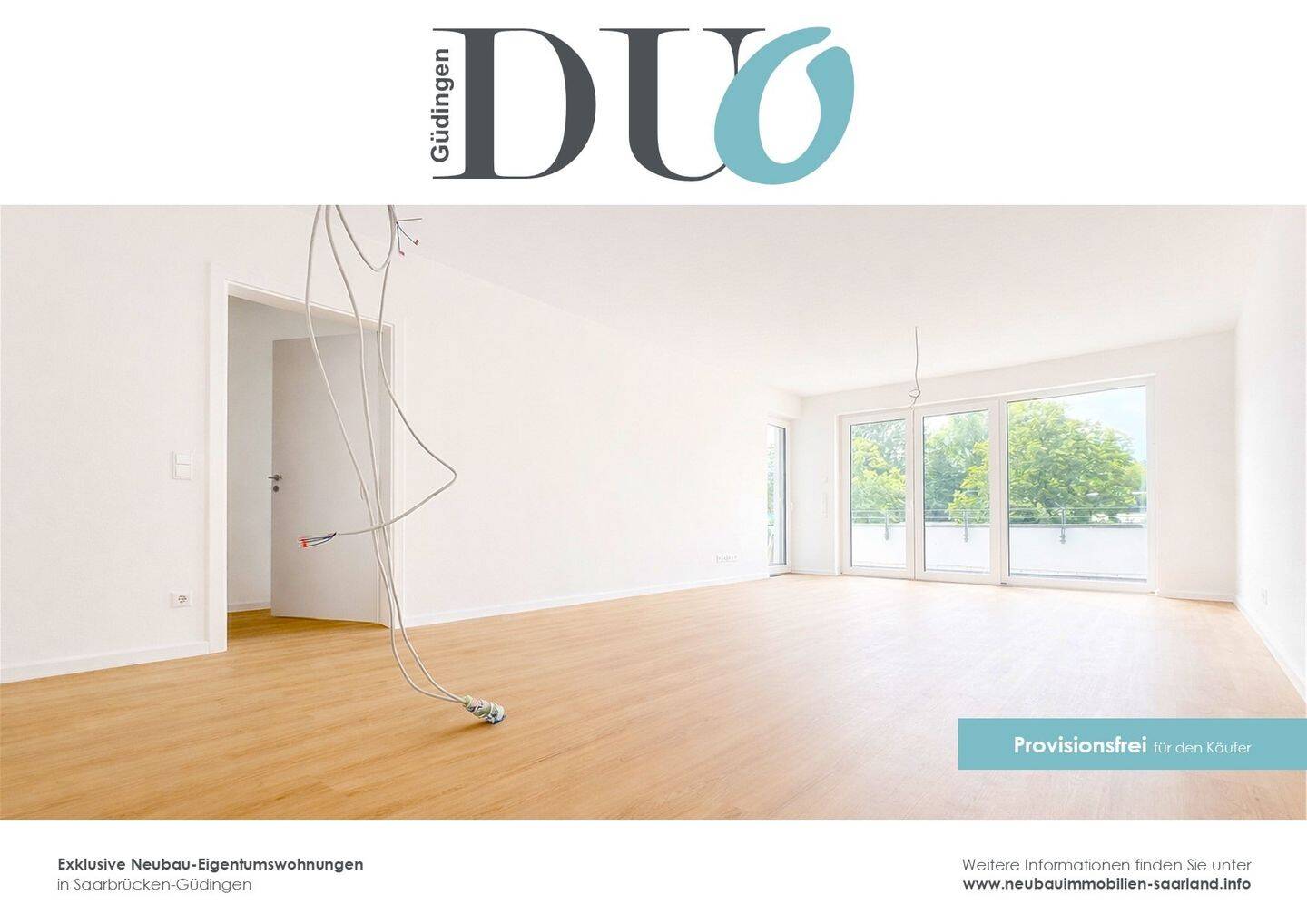 **** DUO Saarbrücken-Güdingen **** Energieeffiziente und bezugsfertige Neubau-Eigentumswohungen, 66119 Saarbrücken